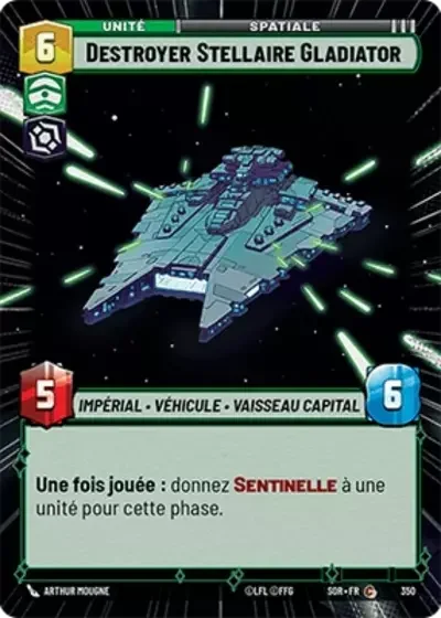 Destroyer Stellaire Gladiator