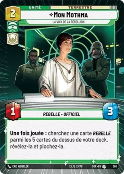 Mon Mothma La Voix De La Rebellion