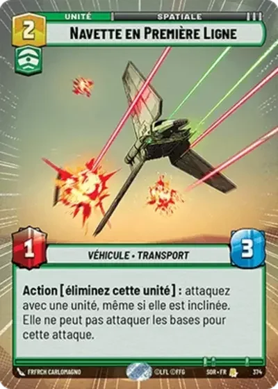 Navette En Premiere Ligne