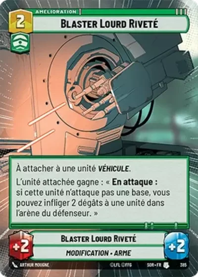 Blaster Lourd Rivete