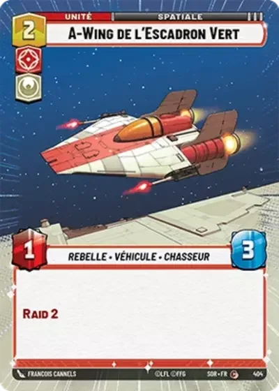 A Wing De Lescadron Vert