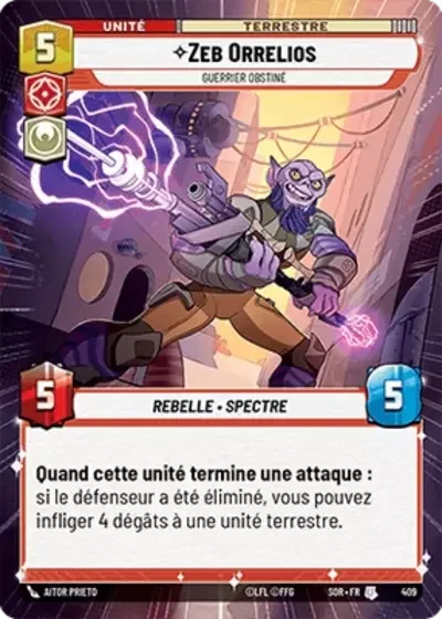 Zeb Orrelios Guerrier Obstine
