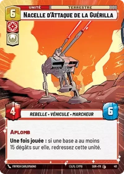 Nacelle Dattaque De La Guerilla