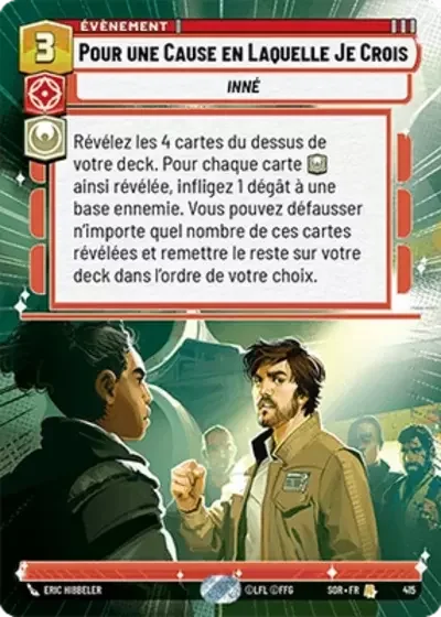 Pour Une Cause En Laquelle Je Crois