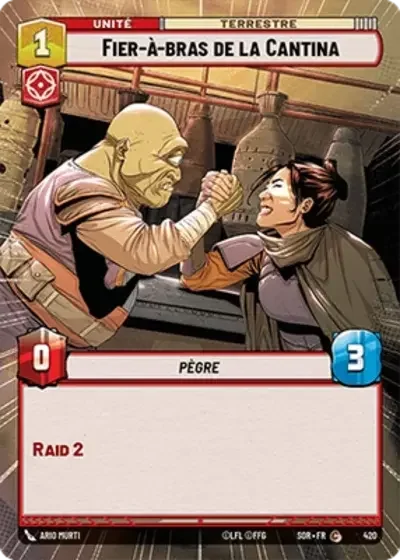 Fier A Bras De La Cantina