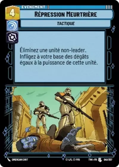 Répression Meurtrière