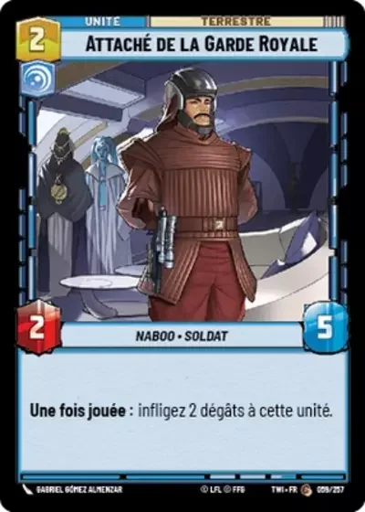 Attaché de la Garde Royale