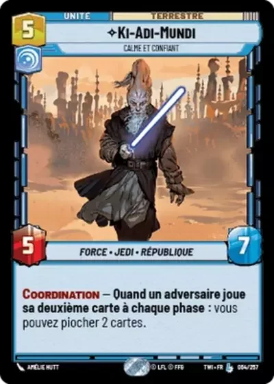 Ki-Adi-Mundi, Calme Et Confiant