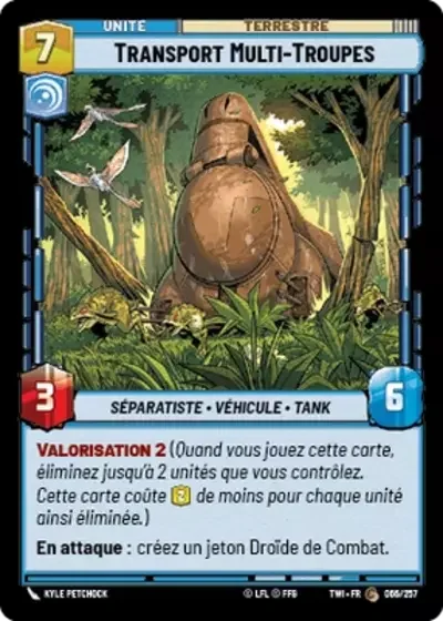 Transport Multi-Troupes