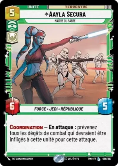 Aayla Secura, Maître Du Sabre