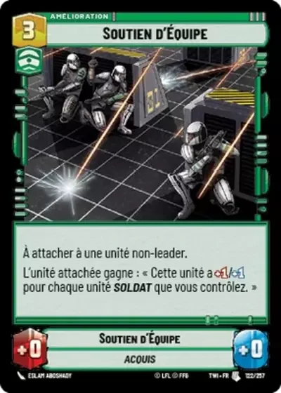 Soutien d'Équipe