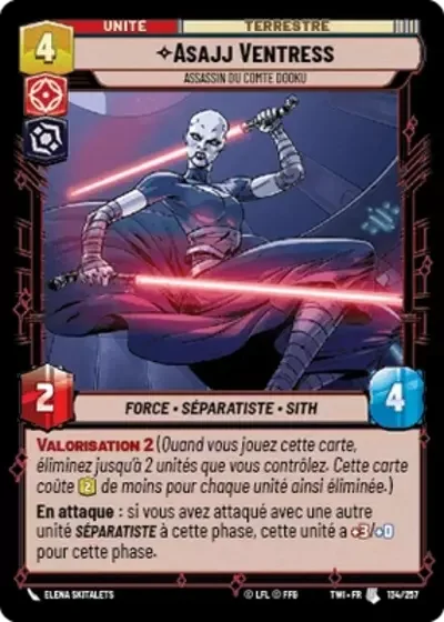 Asajj Ventress, Assassin Du Comte Dooku