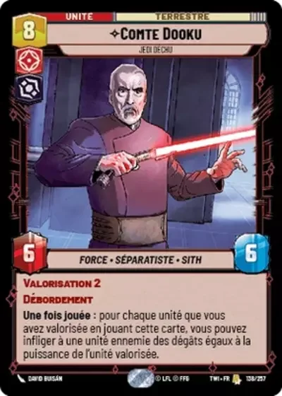Comte Dooku, Jedi Déchu