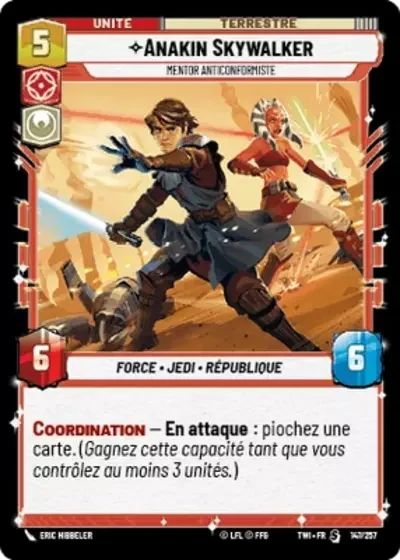 Anakin Skywalker, Mentor Anticonformiste