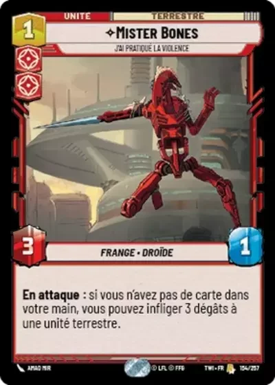 Mister Bones, J'Ai Pratiqué La Violence