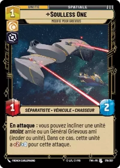 Soulless One, Modifié Pour Grievous