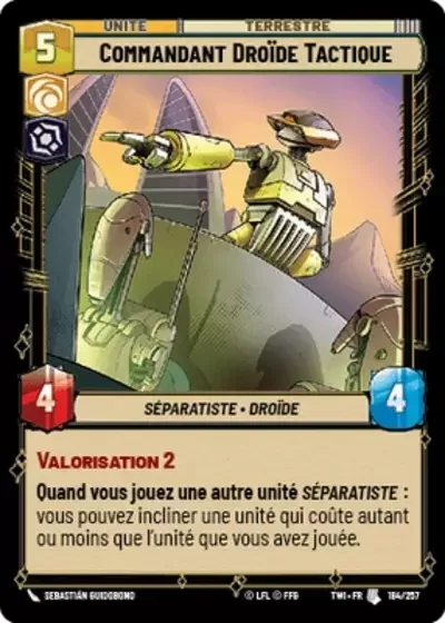 Commandant Droïde Tactique