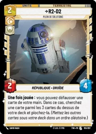 R2-D2, Plein De Solutions
