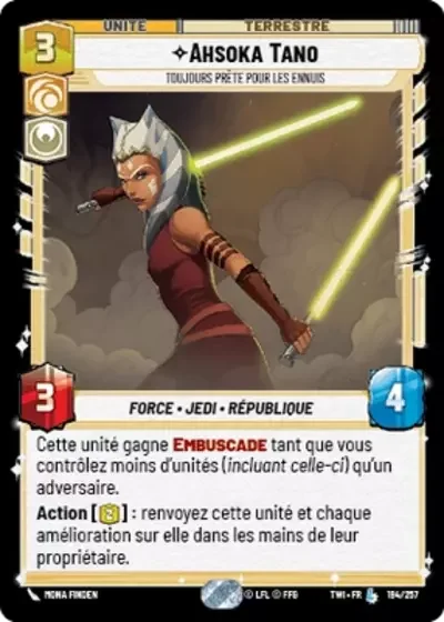 Ahsoka Tano, Toujours Prête Pour Les Ennuis