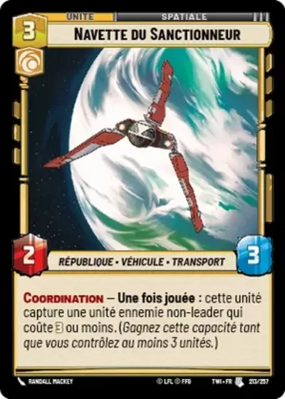 Navette du Sanctionneur