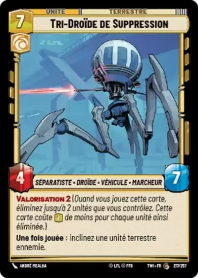 Tri-Droïde de Suppression