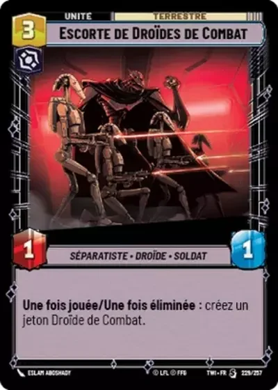 Escorte de Droïdes de Combat