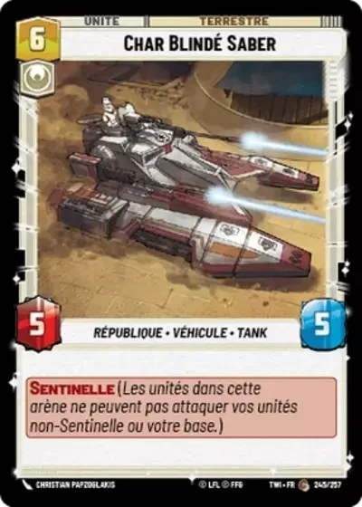 Char Blindé Saber