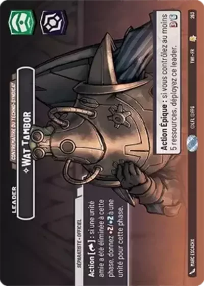 Showcase Wat Tambor Contremaitre Du Techno Syndicat