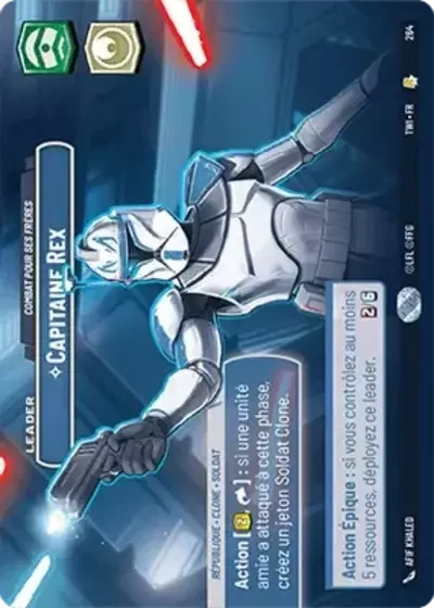 Showcase Capitaine Rex Combat Pour Ses Freres