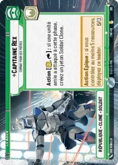 Hyperspace Capitaine Rex Combat Pour Ses Freres