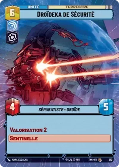 Hyperspace Droideka De Securite
