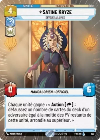 Hyperspace Satine Kryze Devouee A La Paix