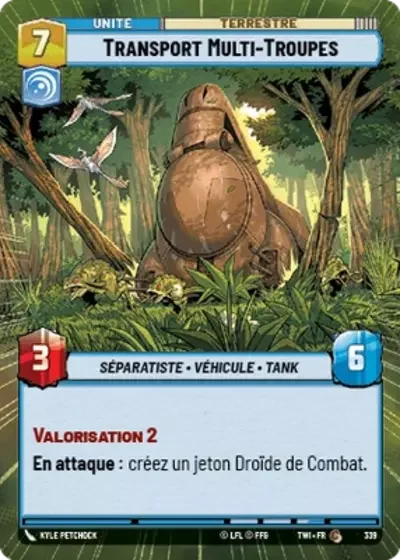Hyperspace Transport Multi Troupes
