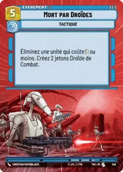 Hyperspace Mort Par Droides