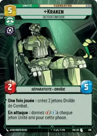 Hyperspace Kraken Tacticien Confedere