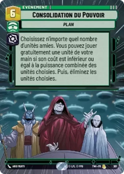 Hyperspace Consolidation Du Pouvoir