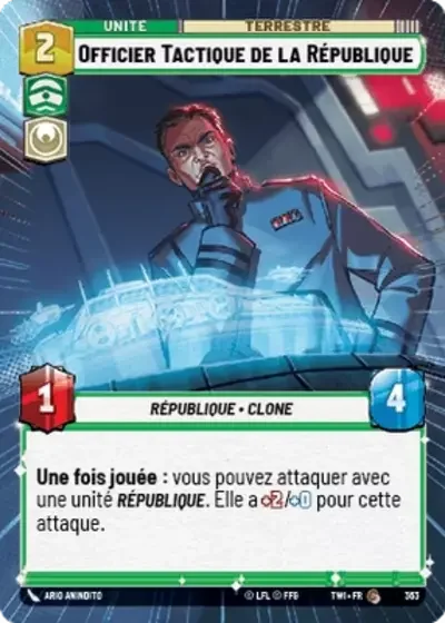 Hyperspace Officier Tactique De La Republique
