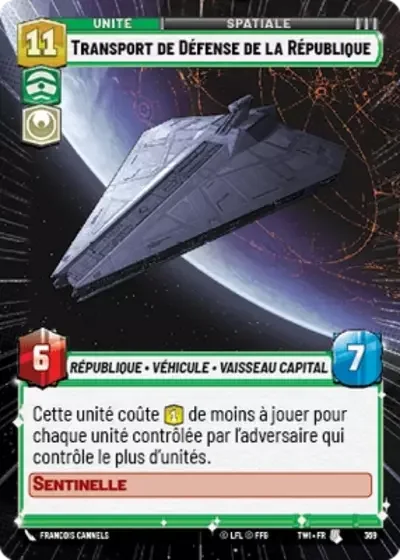 Hyperspace Transport De Defense De La Republique