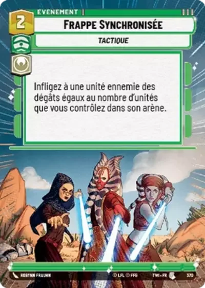 Hyperspace Frappe Synchronisee