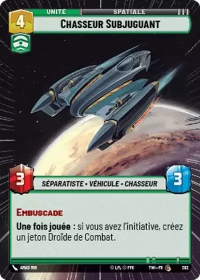 Hyperspace Chasseur Subjuguant