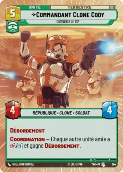 Hyperspace Commandant Clone Cody Commande Le 212e