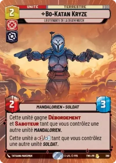 Hyperspace Bo Katan Kryze Lieutenante De La Death Watch