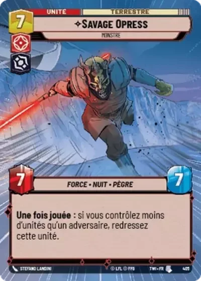 Hyperspace Savage Opress Monstre