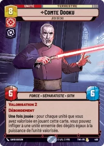 Hyperspace Comte Dooku Jedi Dechu