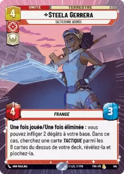 Hyperspace Steela Gerrera Tacticienne Adoree