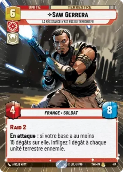 Hyperspace Saw Gerrera La Resistance Nest Pas Du Terrorisme