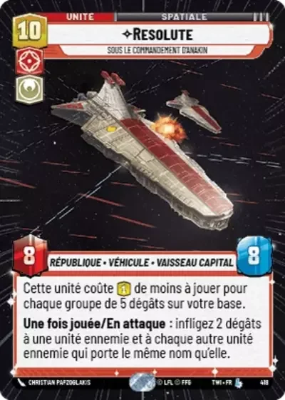 Hyperspace Resolute Sous Le Commandement Danakin