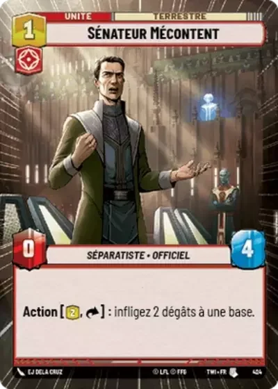 Hyperspace Senateur Mecontent