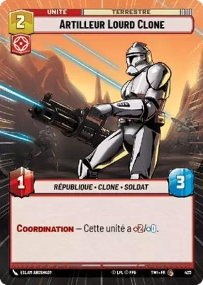 Hyperspace Artilleur Lourd Clone
