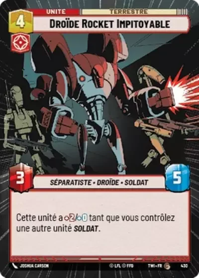 Hyperspace Droide Rocket Impitoyable